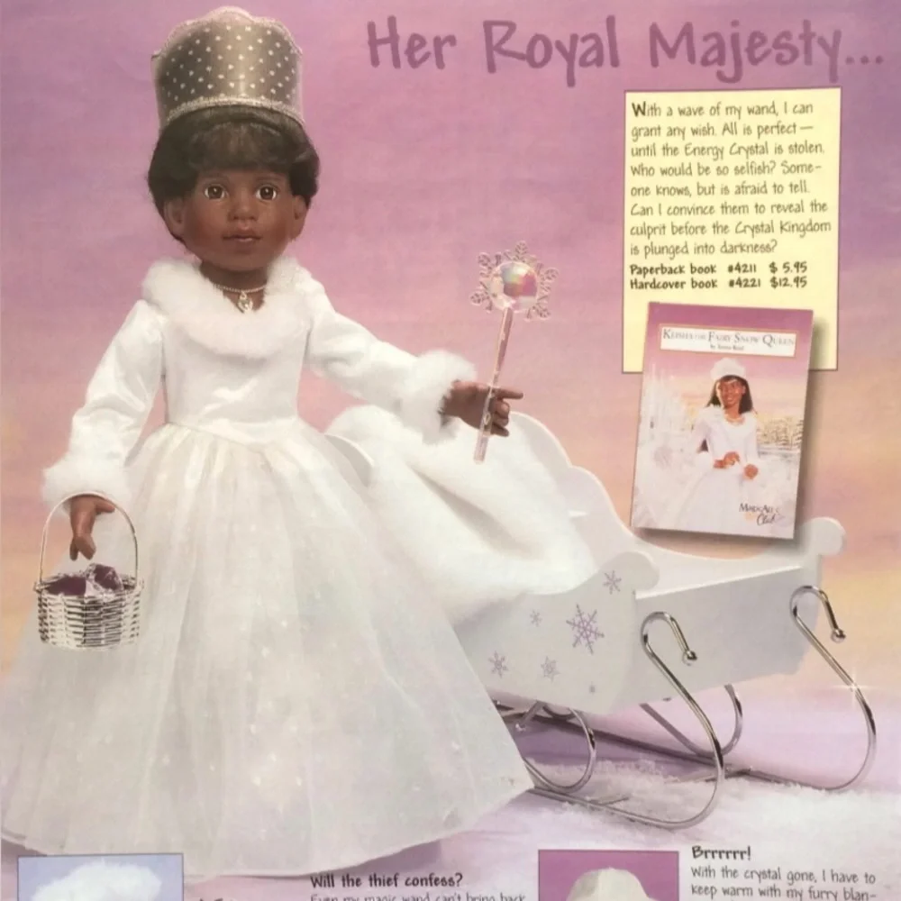 Magic Attic Club Snow Queen Outfit. *Doll NOT included. - Picture 5 of 5